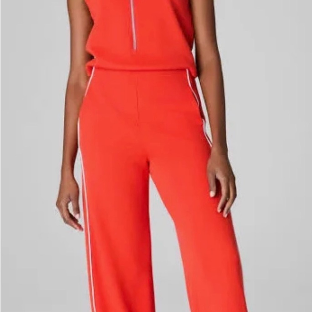 SPANX Exclusive: Poppy Color AirEssentials® Pique Sleeveless Mockneck (L)